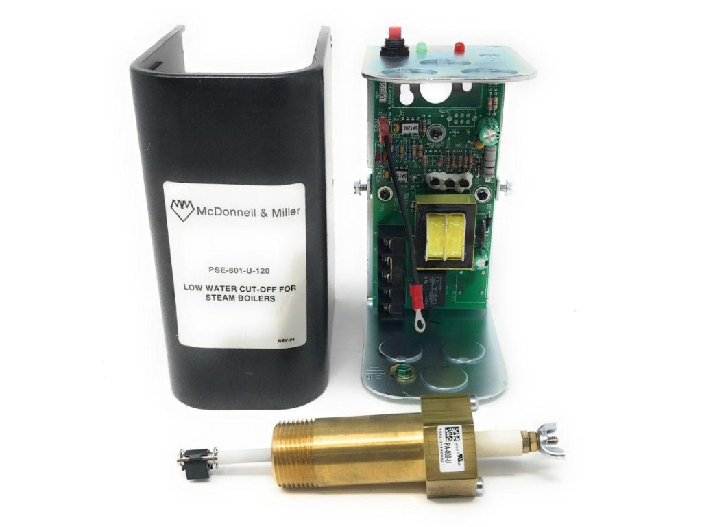 McDonnell & Miller 153913 PS802M24, Electronic Low Water Cutoff for Steam Boilers Inline