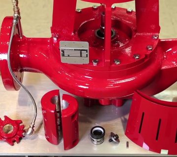 Building Bell & Gossett E-80 Pumps
