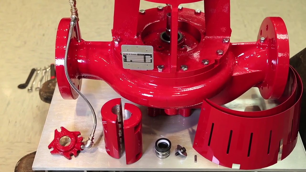 Building Bell & Gossett E-80 Pumps