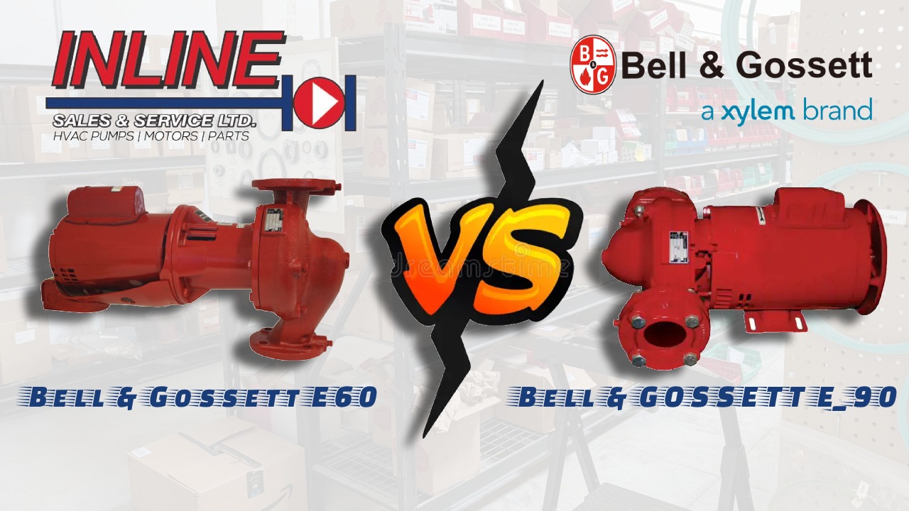 Bell & Gossett E-60 VS E-90 Pumps