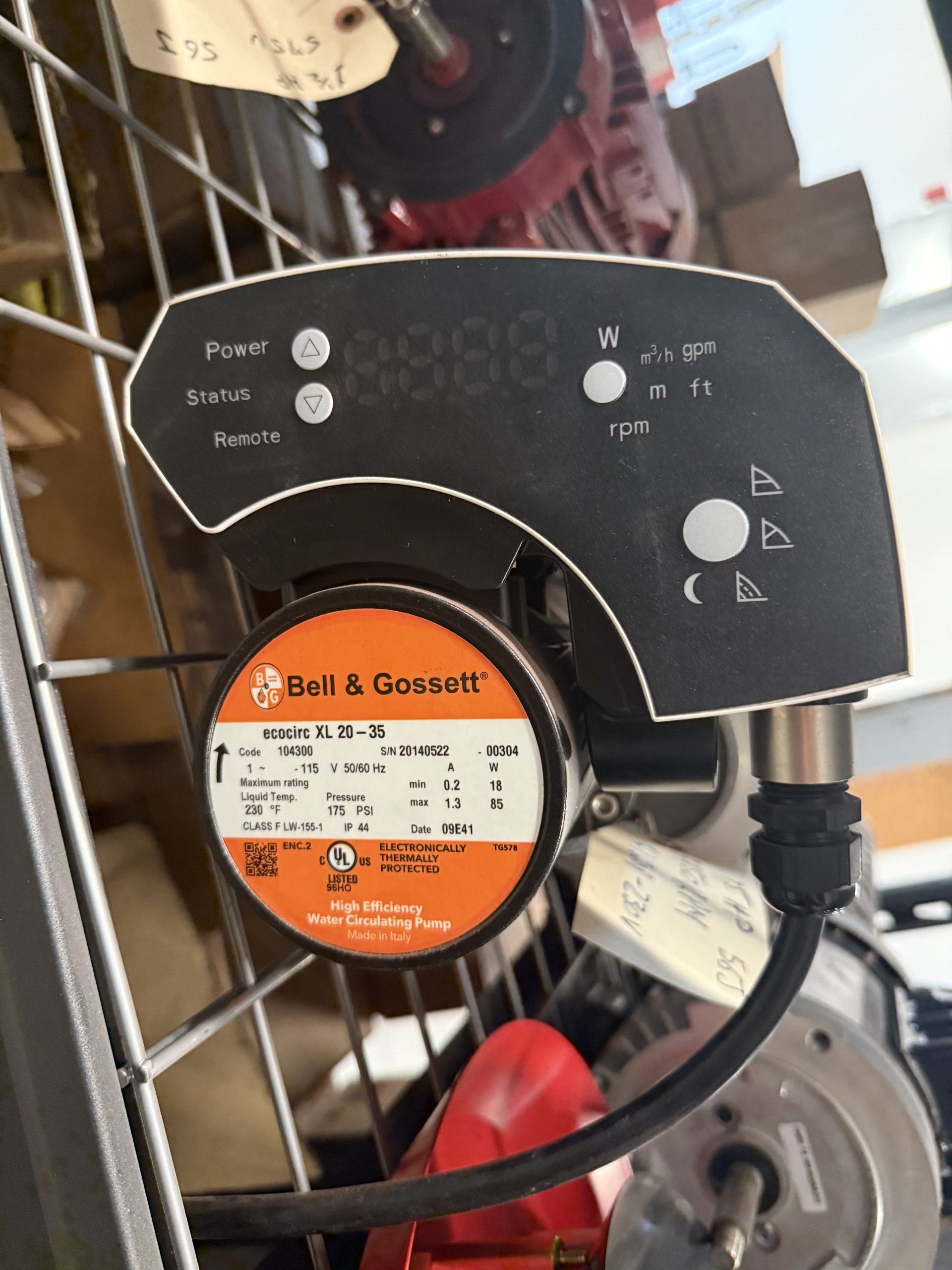 Bell & Gossett Ecocirc XL 20-35 ECM Circulator 1/12HP 115V (104300)