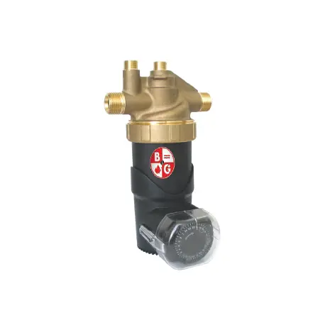 LHB08100098 Ecocirc Circulator w/ Built-In Fixed Thermostat & Timer, Lead Free Brass (1/2" NPT)