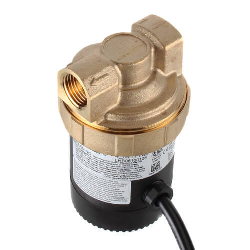 LHB08100106 Ecocirc Circulator w/ Adjustable Thermostat & Plug, Lead Free Brass (1/2" FPT)