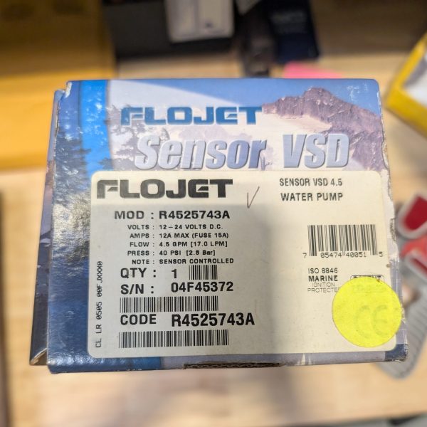 Flojet model # R4525-743 - Quad Diaphragm Pump