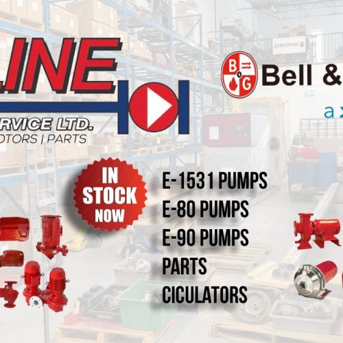 We Stock Bell & Gossett E-1531, E-80 and E-90 Pumps We Stock Bell & Gossett E-1531, E-80 and E-90 Pumps