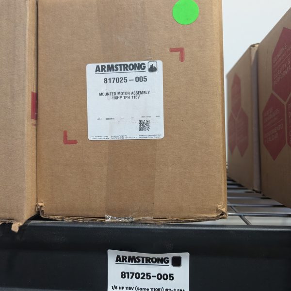 Armstrong 817025 005 Motor 1/6HP