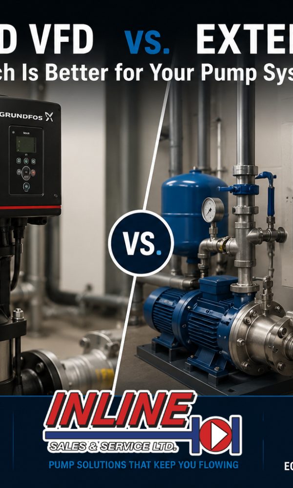 Integrated VFD vs  Wall Mounted External